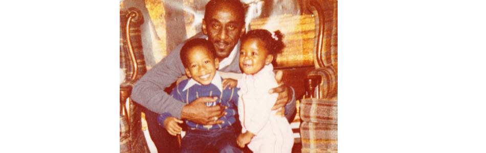 Me, Cheri and Grand dad Circa 1984